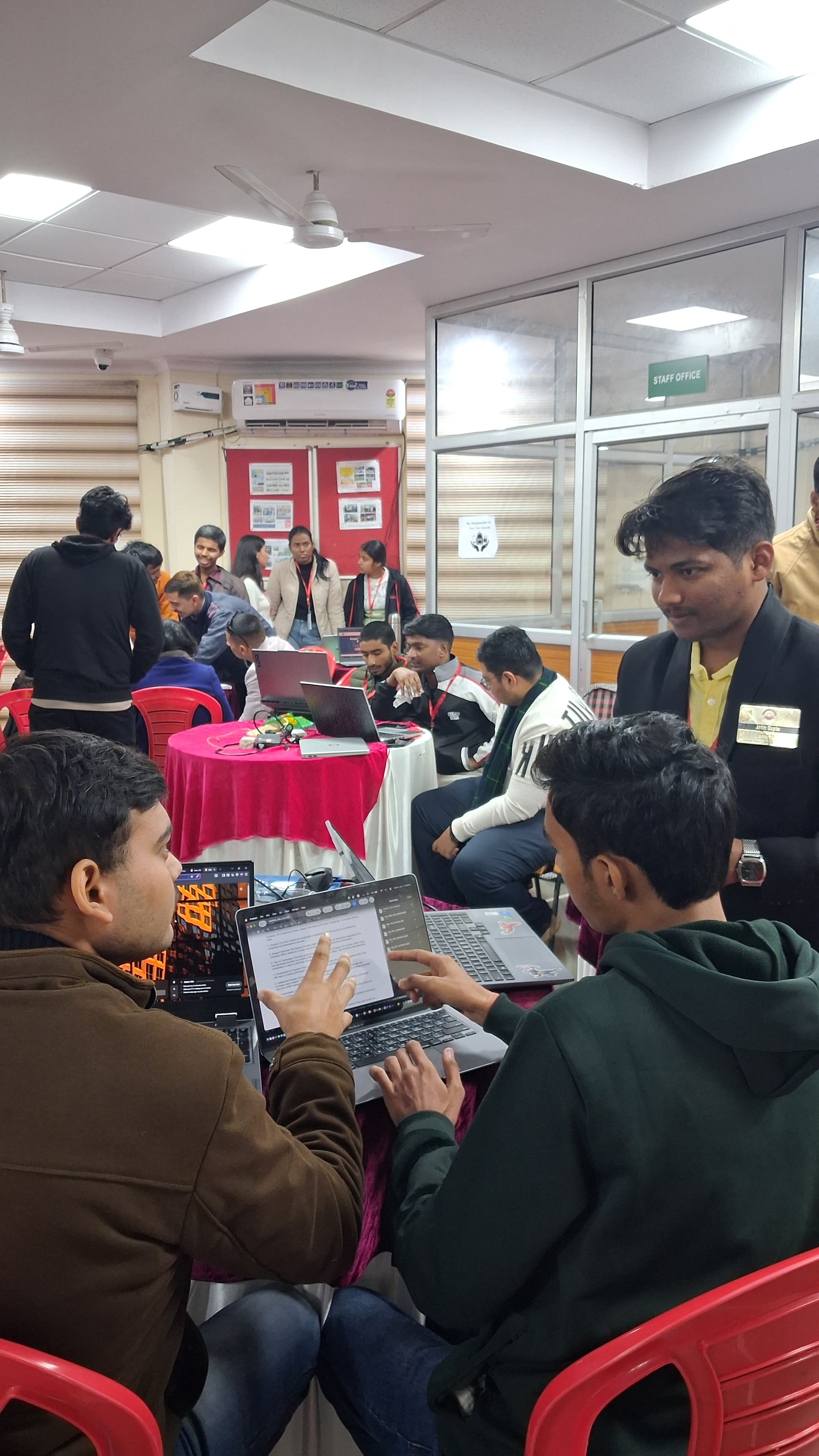 HackShodh Venue Setup